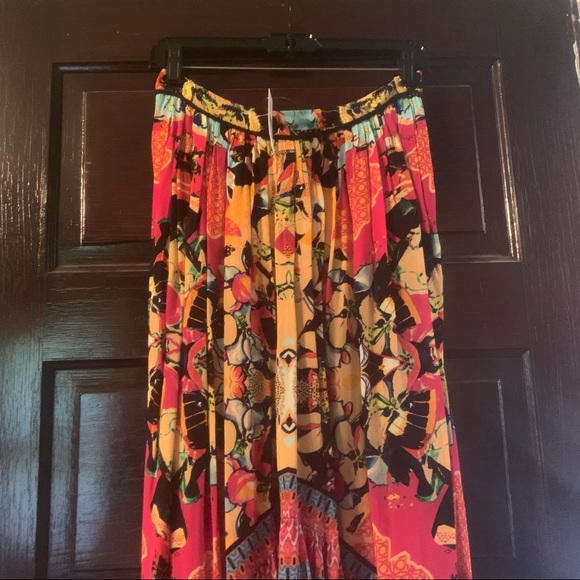 Anthropologie Bhanuni by Jyoti Christia High-Low Boho Maxi Skirt - Picture 4 of 8